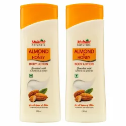 Multani Natural Almond & Honey Body Lotion (Pack of 2)