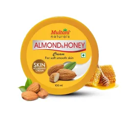 Multani Naturals Almond & Honey Cream  100Ml