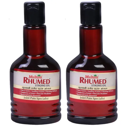 Image of Multani Rhumed Strong Ayurvedic Pain Relief Oil (120ml, Pack of 2)