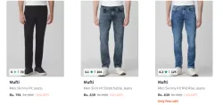 Multi Men Fashion Jeans Minimum 70% Discount