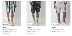 Multi Men Shorts Minimum 70% Discount