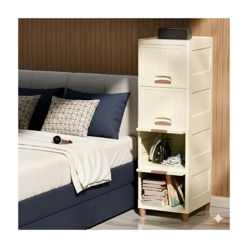 Image of Multi-Purpose Organizer | Modular Storage Box for Clothes, Kitchen, Bedroom & Living Room | Stackable Rack, Space-Saving