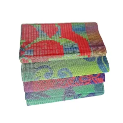 Multi Purpose Plastic Full Runner Floor Mat Chatai (Multicolor, 4 X 6 Feet)