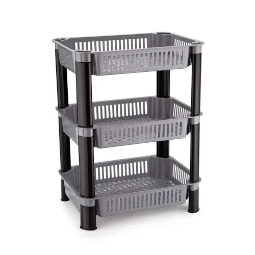 Image of Multi-Purpose Plastic Trolley Basket