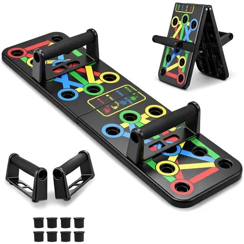 Image of Multifunctional Foldable Push Up Board Home Gym
