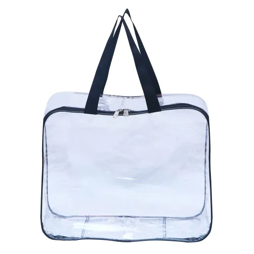 Image of Multipurpose PVC Transparent Storage Bag for Clothes