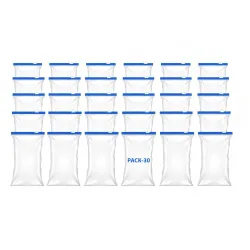 Multipurpose Zip Lock Storage Bags, Food Grade Plastic Ziplock Bags for Fridge