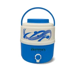 Mummas Life 7L Plastic Water Jug Blue BPA Free