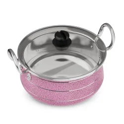 Mummas LIFE- Aluminium Handi with Glass Lid
