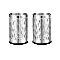 Mummas LIFE 18L Steel Dustbin (Pack of 2)