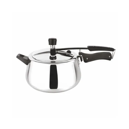 Image of Mumma's LIFE Triply Stainless Steel Pressure Cooker 3 Litre (Inner Lid) | ISI Certified | Gas & Induction Compatible | U