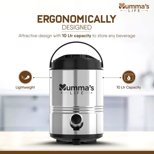 Image of Mumma's LIFE 7L Stainless Steel Insulated Water Jug