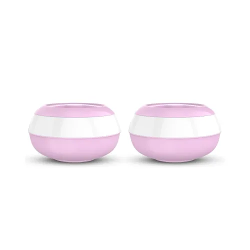 Image of Mumma's LIFE Insulated Casserole Hotpot /Chapati Box /Hot Case with Lid Thermoware Casserole (Pink, 1000ml X 2pcs)