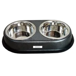 MUNCHOS High Quality Dog Double Dinner Set
