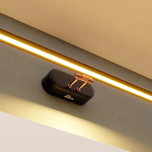 Image of Murphy 12W 3-in-1 Color Chnaging Black Rose Gold Finish LED Mirror Picture Wall Light,Bathroom Vanity Led Mirror Light w
