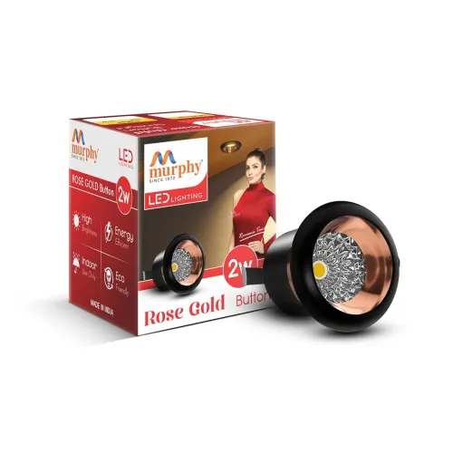 Image of Murphy 2W Rose Gold Round LED Spot Light