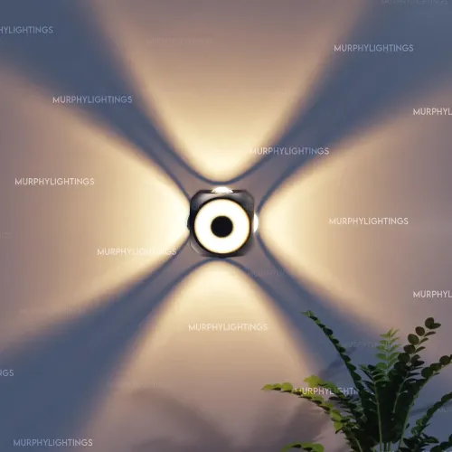 Image of Murphy 6W 4-Way Wall Light Warm White (Pack of 4)