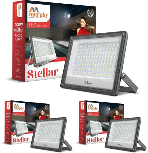 Image of MURPHY Stellar 200W LED Flood Light | Ultra-Bright 6500K Cool White