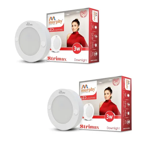 Image of Murphy STRIMAX 3W Surface LED Downlight | Slim Round Cabinet Light