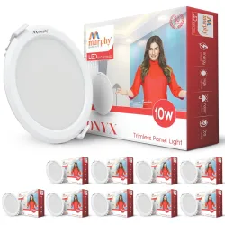 Murphy Trimless Round LED Panel Light – 10W