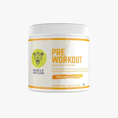 Image of Muscle Asylum Pre-Workout Powder 180g