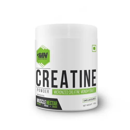 Image of Muscle Nectar Pure Creatine Monohydrate (Unflavoured, 100g)