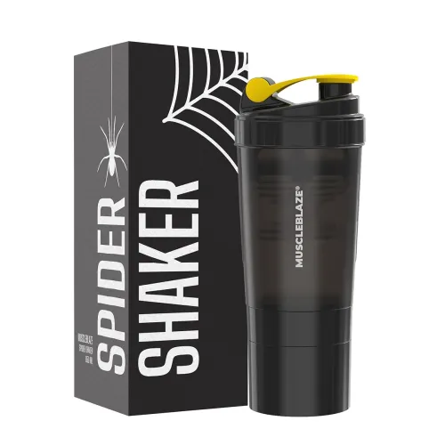 Image of MuscleBlaze Plastic Spider Gym Shaker