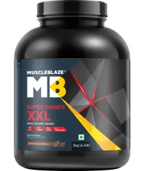 MUSCLEBLAZE Super XXL, For Muscle Weight Gainers  (2 kg)