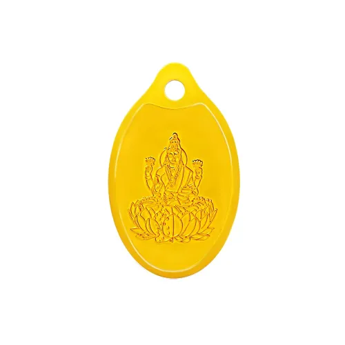 Image of Muthoot PAPPACHAN Swarnavarsham 24K (999) Laxmi Pendant 1Gram