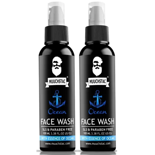 Image of Muuchstac Ocean Face Wash for Men (2x100 ml)