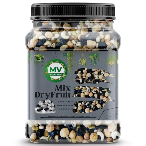 Image of Mv Platter Mix Dry Fruits 1Kg | Premium Assorted Nuts & Dried Fruits