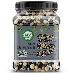 Mv Platter Mix Dry Fruits 1Kg | Premium Assorted Nuts & Dried Fruits