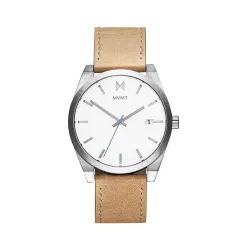 MVMT Mens Analog Leather Watch