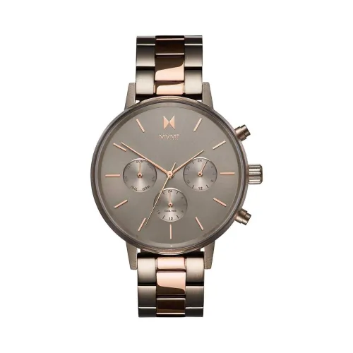 Image of MVMT Stainless Steel Analog Grey Dial Women Watch-D-Fc01-Tirg, Multi-Color Band