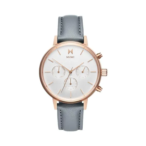 Image of MVMT Nova Qtz Multifunction Silver Round Dial Women's Watch