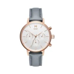 MVMT Nova Qtz Multifunction Silver Round Dial Womens Watch