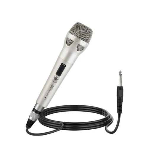 Image of MX Karaoke Dynamic Vocal Wired Microphone 14.8ft Detachable Cable