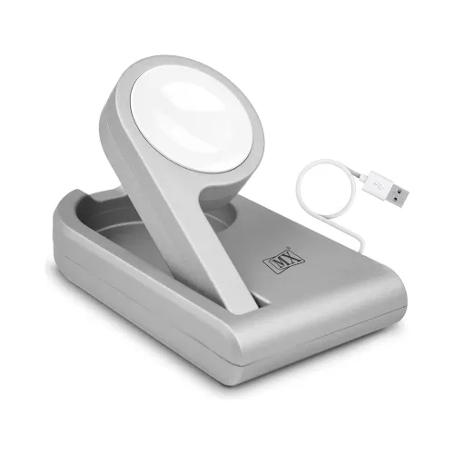 Image of MX Watch Charger with USB Dock Cable – 1 Meter | Magnetic Wireless Charging Cord | USB Charger Compatible with Apple Wat