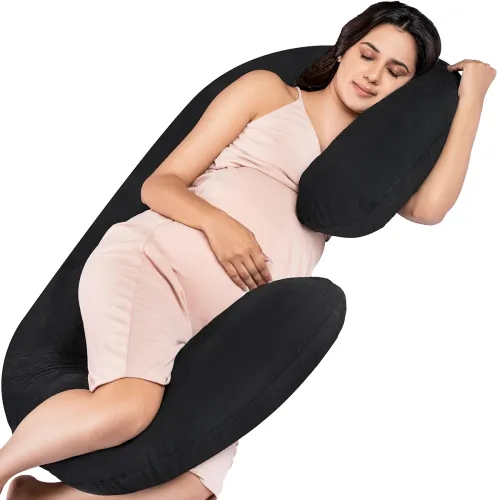 Image of MY ARMOR Full Body C Shape Pregnancy Pillow for Women, Maternity Pillows for Pregnancy Sleeping, 3 Months Warranty, Prem