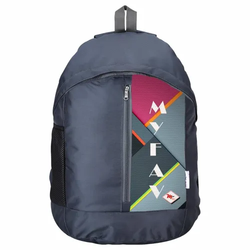 Image of MY FAV spacious/large laptop backpack with digital print