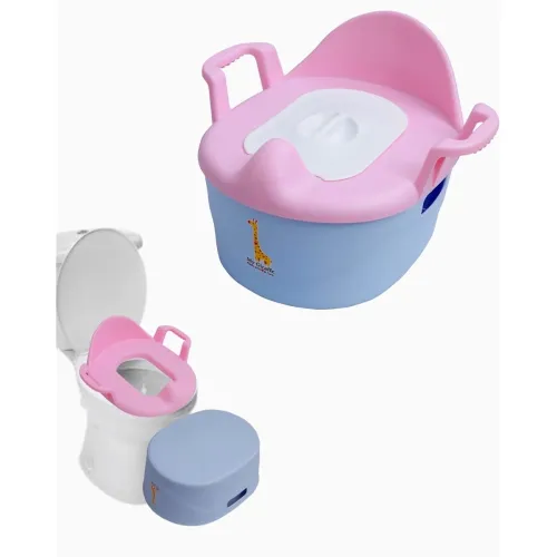 Image of My Giraffe 3-in-1 Baby Potty Seat & Chair for Kids
