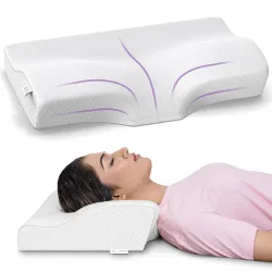MYARMOR Orthopedic Memory Foam Cervical Pillow