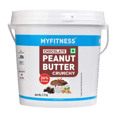 Image of MYFITNESS Peanut Butter Chocolate Flavour, Crunchy 2.2kg 