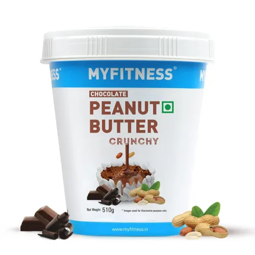 Image of MYFITNESS Peanut Butter Chocolate Spread Crunchy 510g 