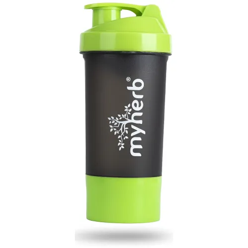 Image of MYHERB BPA-Free 100% Leak Proof Guarantee Including Tornado Blender Gym Shaker