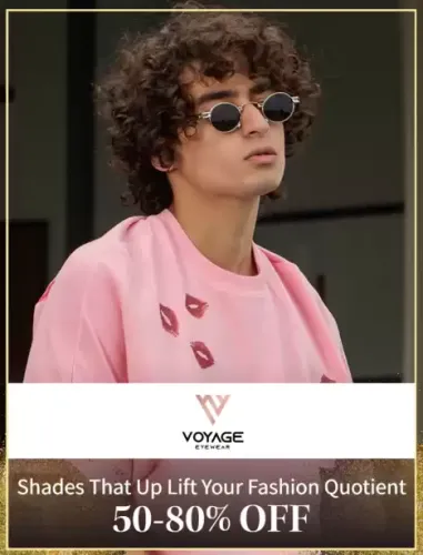 Image of Myntra Big Fashion Festival: Minimum 50-80% off on VOYAGE Eyewears