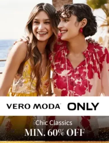 Image of Myntra Branded Women's Casual wear Offer : minimum 60% Discount on VERO MODA ONLY Women's Casual Wear 