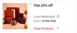 Myntra Coupon : Flat 20% Off on Clothing