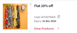 Myntra Coupon : Flat 20% Off on Smart Watches