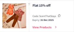Myntra Coupon : Flat 15% Off on Kayali Perfumes